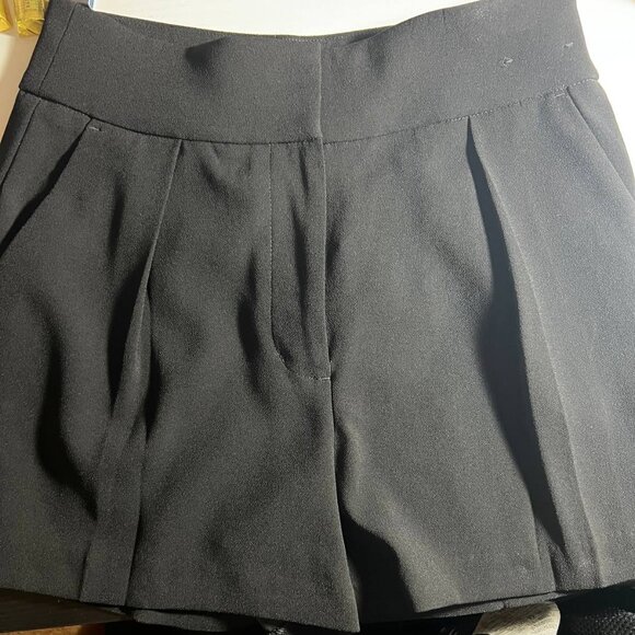 Stylist Super High Waisted Pleated Tailored Shorts - Picture 5 of 6